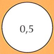 Valor de color manganeso 0,5