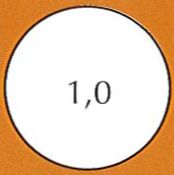 Valor de color manganeso 1,0