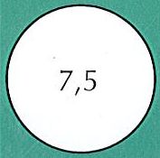 Valor de color pH 7,5